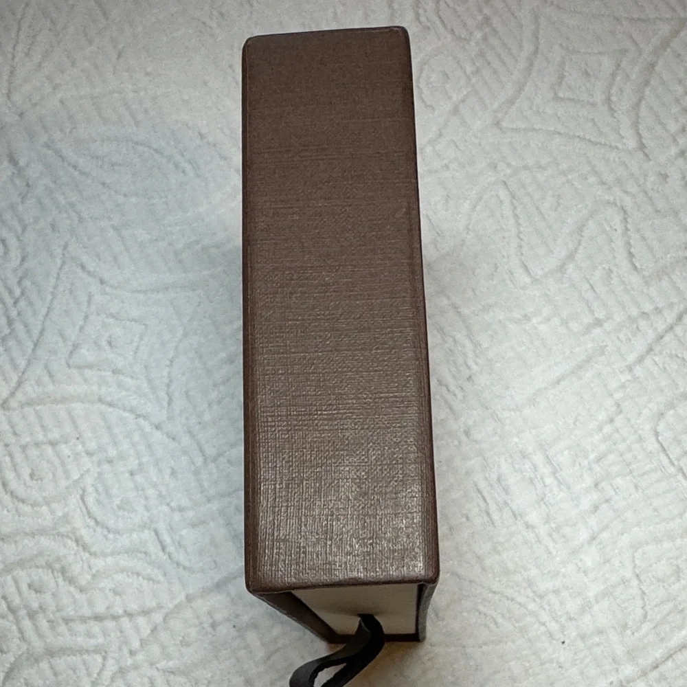 Louis Vuitton Chocolate Brown Box with jewelry pouch